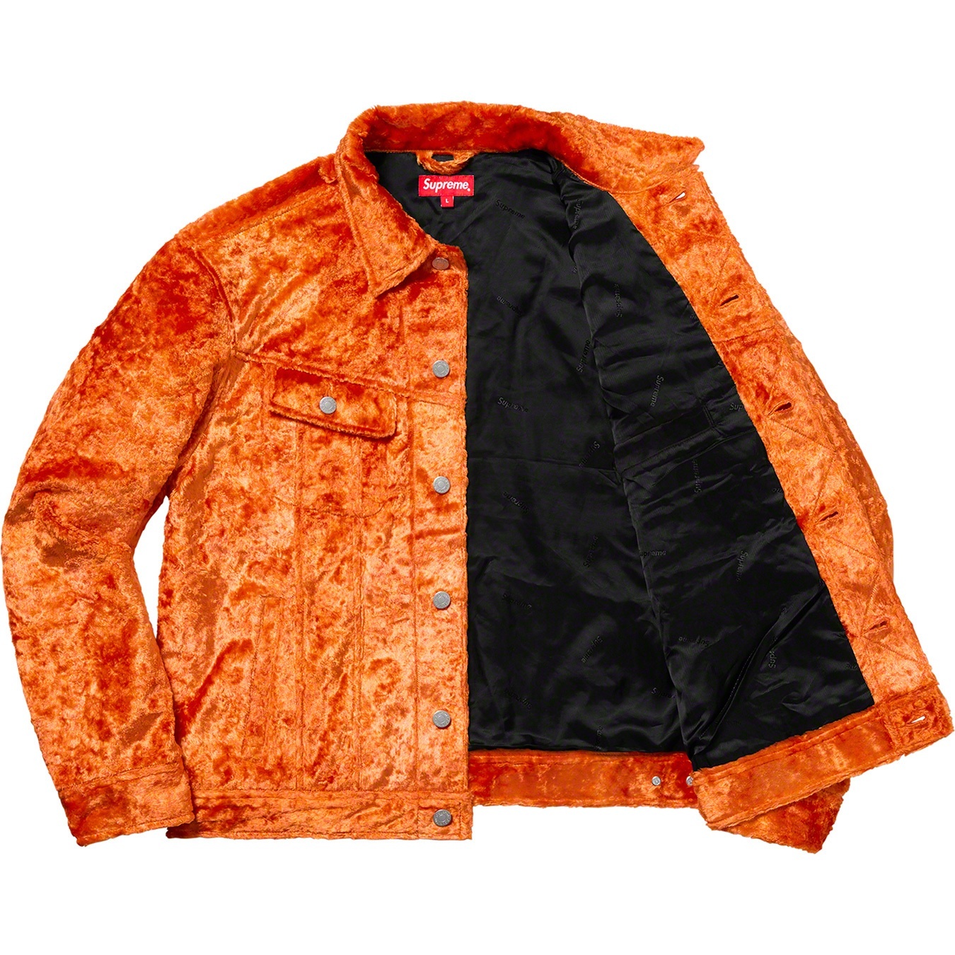 Fuzzy Pile Trucker Jacket view 2